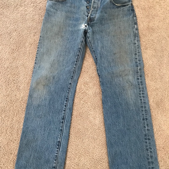 Levi’s Button Fly 501 Jeans - Picture 4 of 11